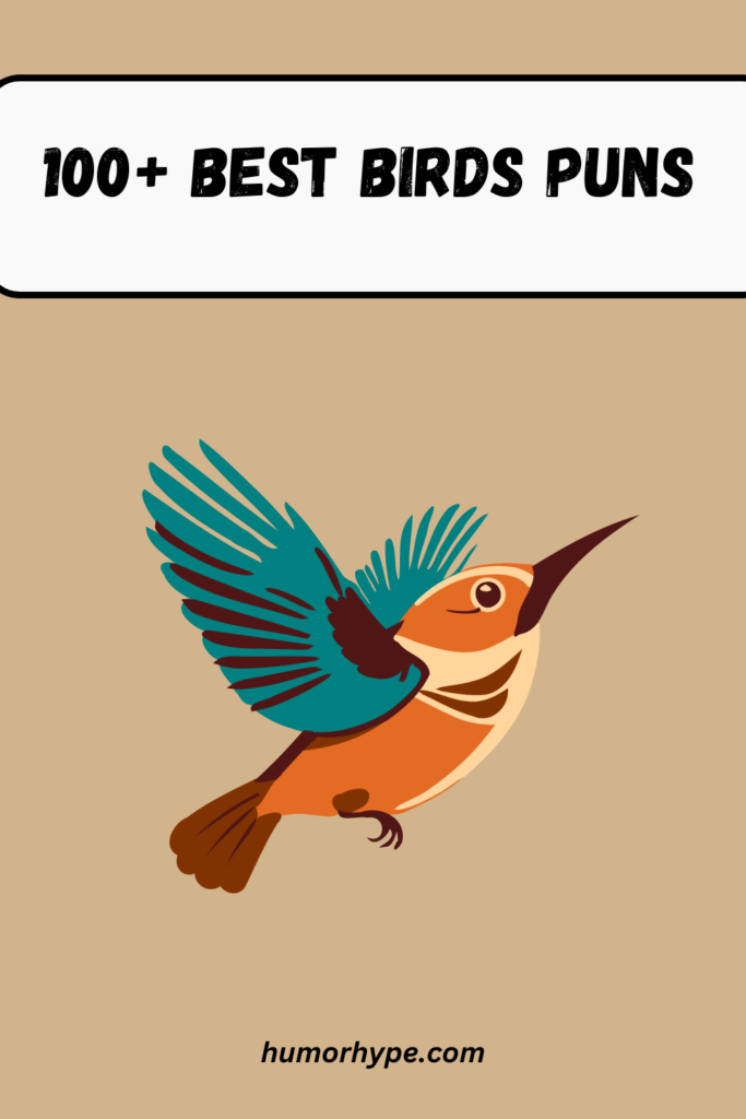 Birds puns pin